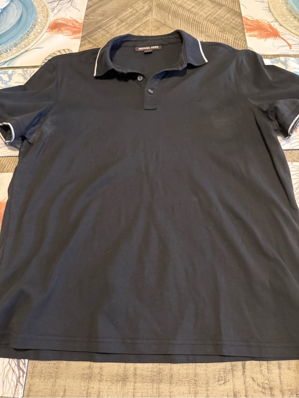 Michael Kors Men’s Black Polo Shirt